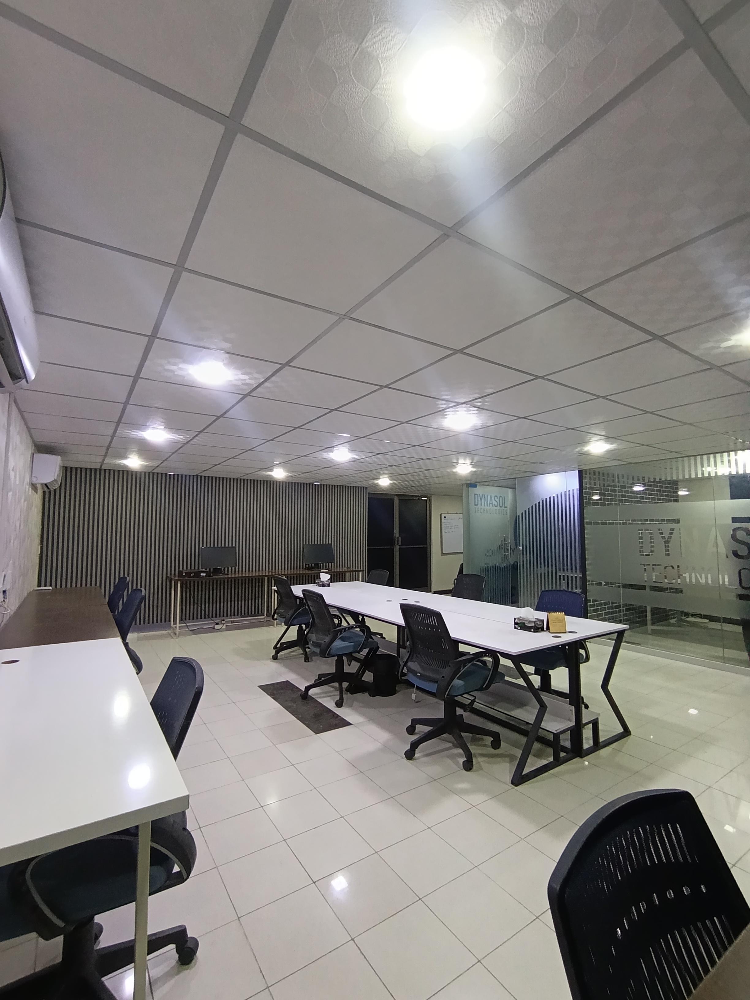 On-site secure parking area